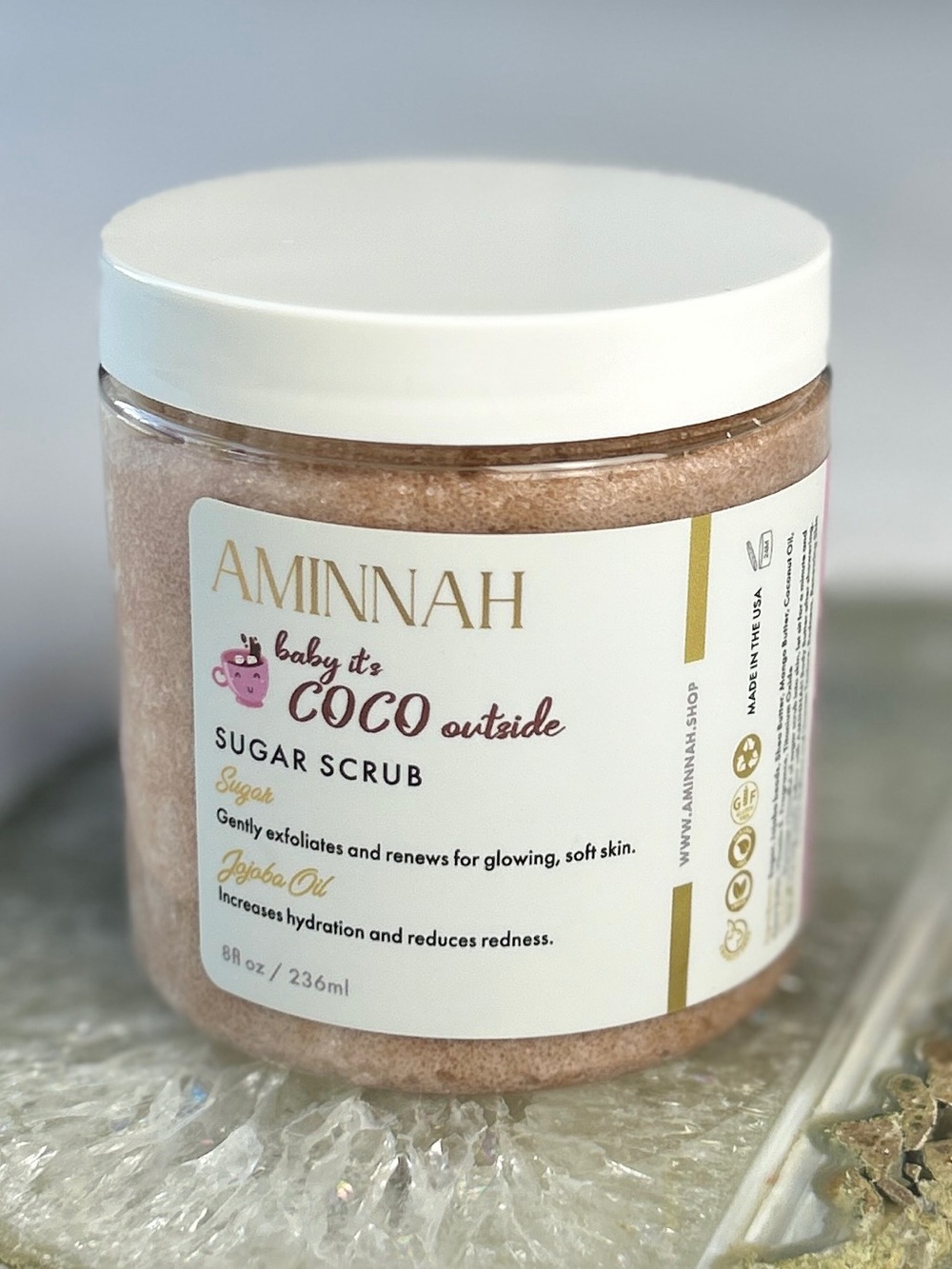 Aminnah Baby It's Coco Outside Sugar Scrub